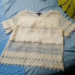 Banana Republica lace top